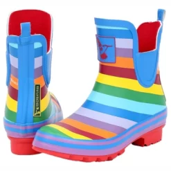 Gummistiefel Evercreatures Rainbow Ankle Damen 11 Gummistiefel Evercreatures Rainbow Ankle Damen -Regenstiefel Geschäft Evercreatures Rainbow20Meadow 12RBW20D
