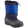 Schneestiefel Columbia Powderbug Plus II Kids Collegiate Navy Chili Kinder