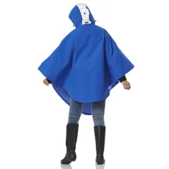 Poncho Happy Rainy Days Kobaltblau -Regenstiefel Geschäft HRD 1302 4
