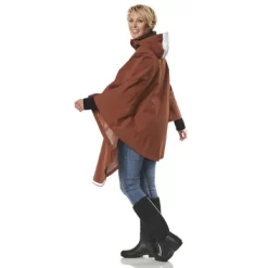 Poncho Happy Rainy Days Braun -Regenstiefel Geschäft HRD 1303 3