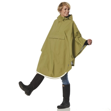 Poncho Happy Rainy Days Damen Grün 3 Poncho Happy Rainy Days Damen Grün