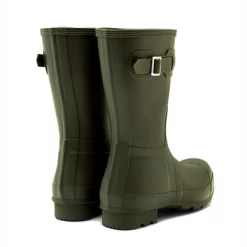 Gummistiefel Hunter Original Short Dunkelgrün Herren -Regenstiefel Geschäft MFS9000RMA DOV 39 2