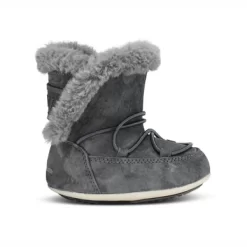 Moon Boot Crib Suede Dark Gray Kinder
