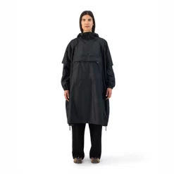 Poncho Maium Unisex-Poncho Schwarz -Regenstiefel Geschäft PO BL 03