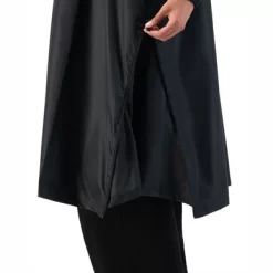 Poncho Maium Unisex-Poncho Schwarz -Regenstiefel Geschäft PO BL 05
