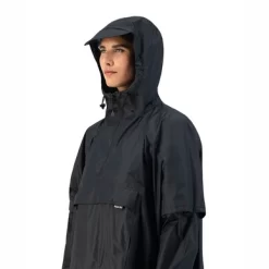 Poncho Maium Unisex-Poncho Schwarz -Regenstiefel Geschäft PO BL 07