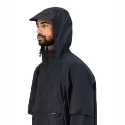 Poncho Maium Unisex-Poncho Schwarz -Regenstiefel Geschäft PO BL 08