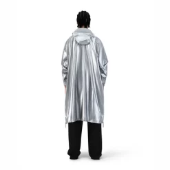 Poncho Maium Poncho Unisex Silver -Regenstiefel Geschäft PO SI 02