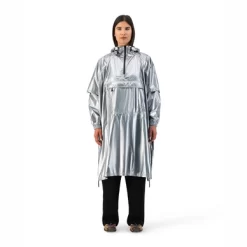 Poncho Maium Poncho Unisex Silver -Regenstiefel Geschäft PO SI 05