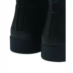 Gummistiefel Hunter Original Refined Chelsea Schwarz Damen -Regenstiefel Geschäft PROD AW17 ORG WFS1017RMA BLK 5