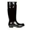 Gummistiefel Hunter Original Wellington Tall Gloss Schwarz -Regenstiefel Geschäft Regenlaars Hunter Original Wellington Tall Gloss Black