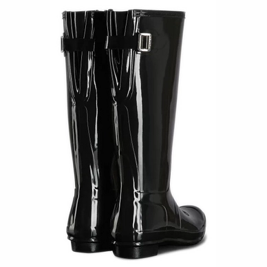 Gummistiefel Hunter Original Wellington Tall Gloss Schwarz 4 Gummistiefel Hunter Original Wellington Tall Gloss Schwarz – Bild 2