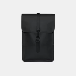 Rucksack Rains Mini Black 9L 15 Rucksack Rains Mini Black 9L -Regenstiefel Geschäft Rugzak Rains Backpack Mini Black 9L