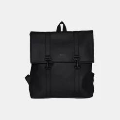 Rucksack Rains MSN Bag Mini Black 13L Unisex -Regenstiefel Geschäft Rugzak Rains MSN Bag Mini Black 13L
