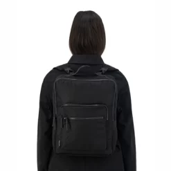 Rucksack Maium Shoulder Backpack Unisex Black -Regenstiefel Geschäft SBP BL 3