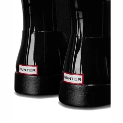 Gummistiefeletten Hunter Original Refined Chelsea Gloss Black Damen -Regenstiefel Geschäft WFS1017RGL BLK 5