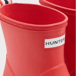 Regenstiefel Hunter Original Play Short Wellington: Logo Red Damen -Regenstiefel Geschäft WFS2020RMA LRD5