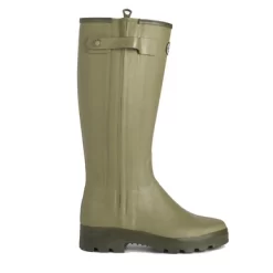 Gummistiefel Le Chameau Chasseur Cuir Vert
