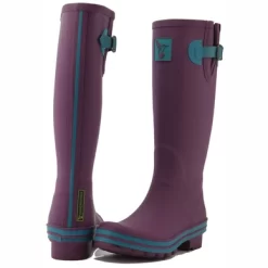 Gummistiefel Evercreatures Eggplant Obsession Hoch -Regenstiefel Geschäft evercreatures eggplant obsession d