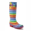 Gummistiefel Evercreatures Regenbogen -Regenstiefel Geschäft evercreatures rainbow tall a