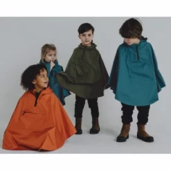 Poncho Maium Poncho Kinder Army Green -Regenstiefel Geschäft kpo od 6 2