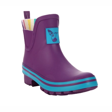 Gummistiefeletten Evercreatures Eggplant Meadow 3 Gummistiefeletten Evercreatures Eggplant Meadow
