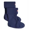 Stiefelsocke Hunter U Fleece Short Boot Sock Navy