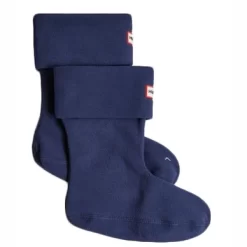 Stiefelsocke Hunter U Fleece Short Boot Sock Navy