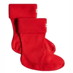 Stiefelsocke Hunter U Fleece Short Boot Sock Military Red
