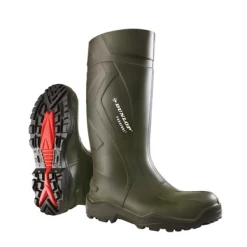 Dunlop Purofort+ Arbeitsstiefel Grün S5