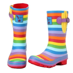 Gummistiefelette Evercreatures Rainbow Niedrig -Regenstiefel Geschäft regenlaars evercreatures rainbow laag 4