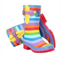 Gummistiefelette Evercreatures Rainbow Niedrig -Regenstiefel Geschäft regenlaars evercreatures rainbow laag 6