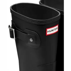 Gummistiefel Hunter Original Wellington Short Black -Regenstiefel Geschäft regenlaars hunter mens original wellington short black5